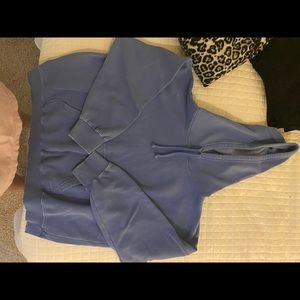 Billabong blue oversized boyfriend hoodie